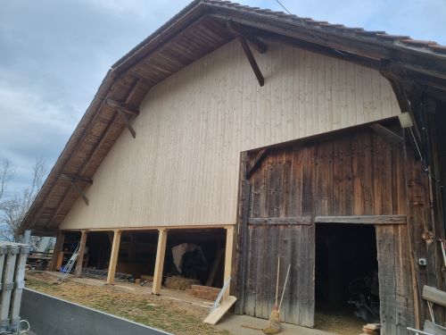 Bauernhausfassade