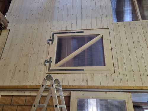 Schiebetor mit Fenster, Belpberg